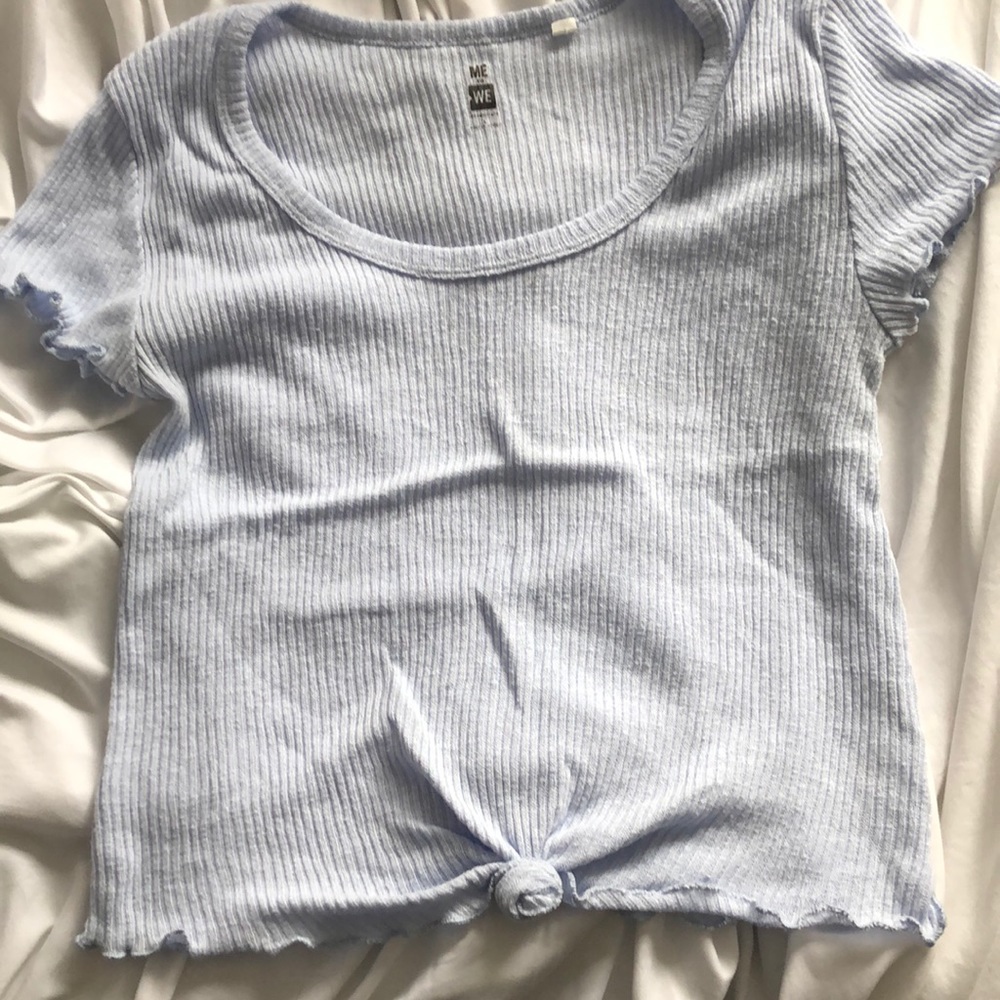 Me to We ruffled Tee